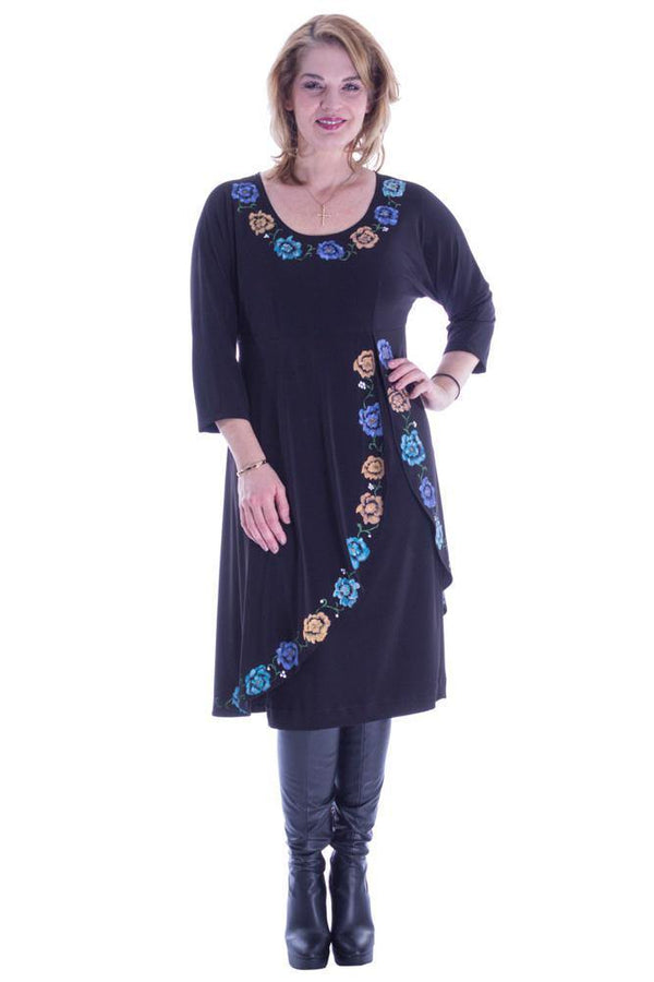 Rochie jerse pictata manual  Liza Panait Liza Panait Online Boutique